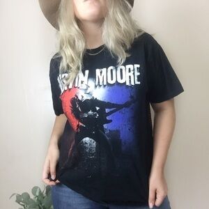 Justin Moore Country Graphic Band T-shirt